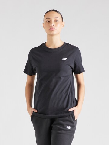 new balance Functioneel shirt 'Essentials' in Zwart: voorkant