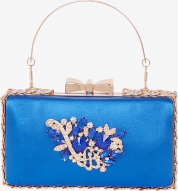 Pochette FELIPA en bleu : devant