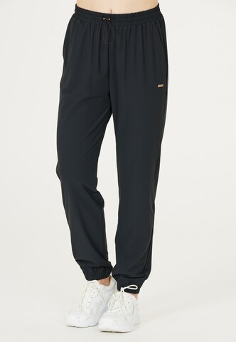 Athlecia Regular Sports trousers 'Amis' in Black: front