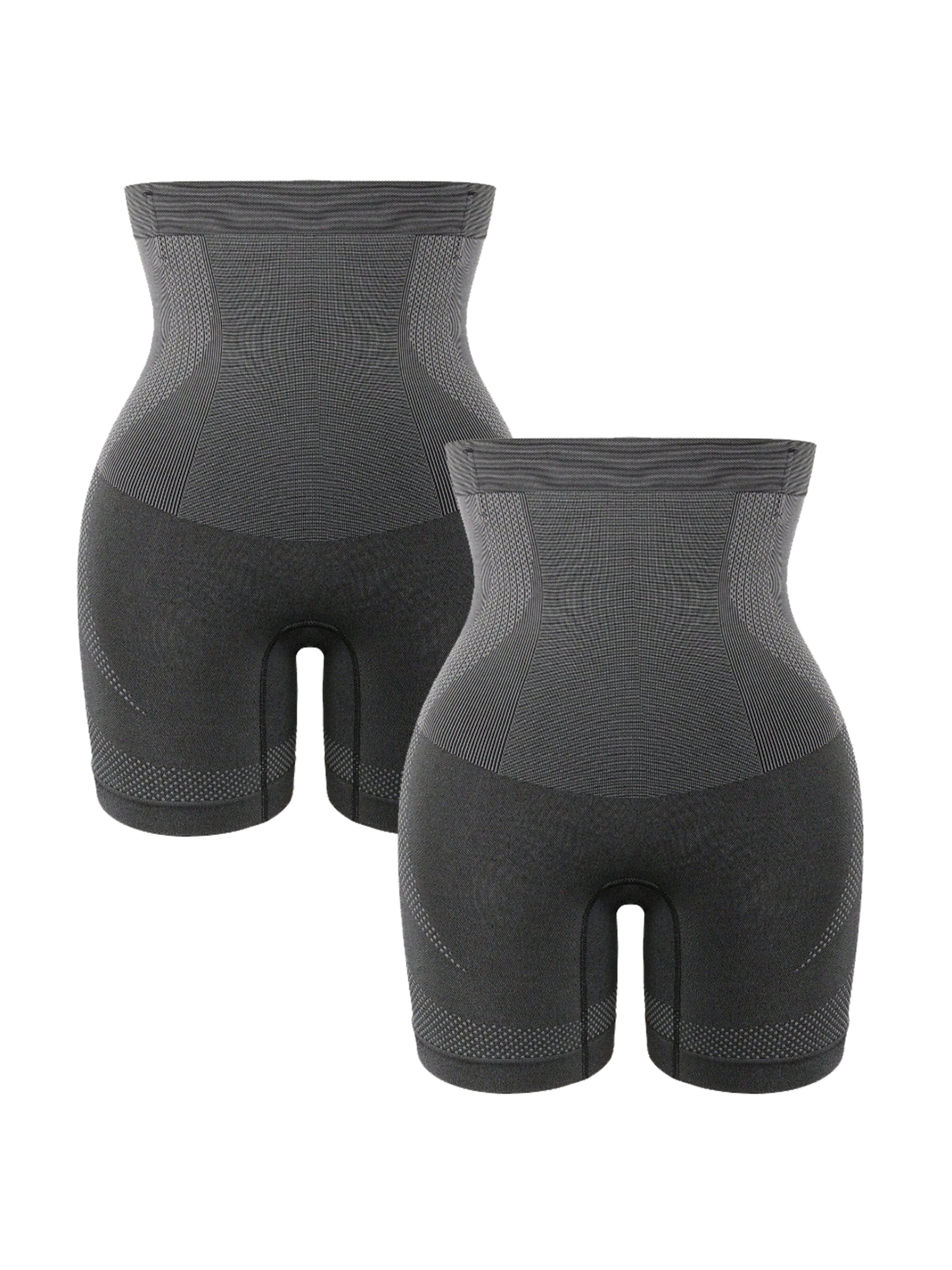 MEETWEE Shapingslip in Zwart: voorkant