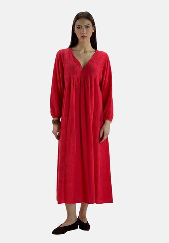 Robe Elara en rouge : devant