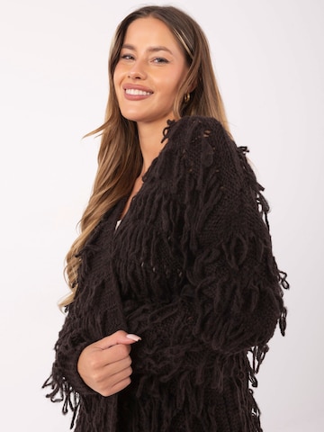 Madnezz House Strickjacke '0820.85' in Braun