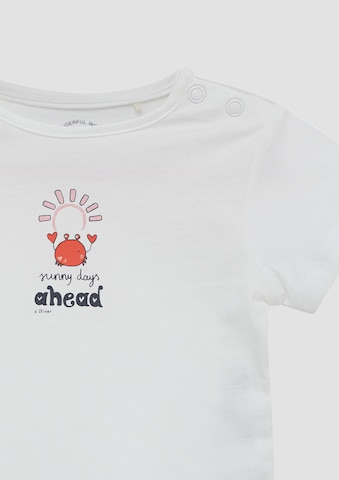 T-Shirt s.Oliver en blanc