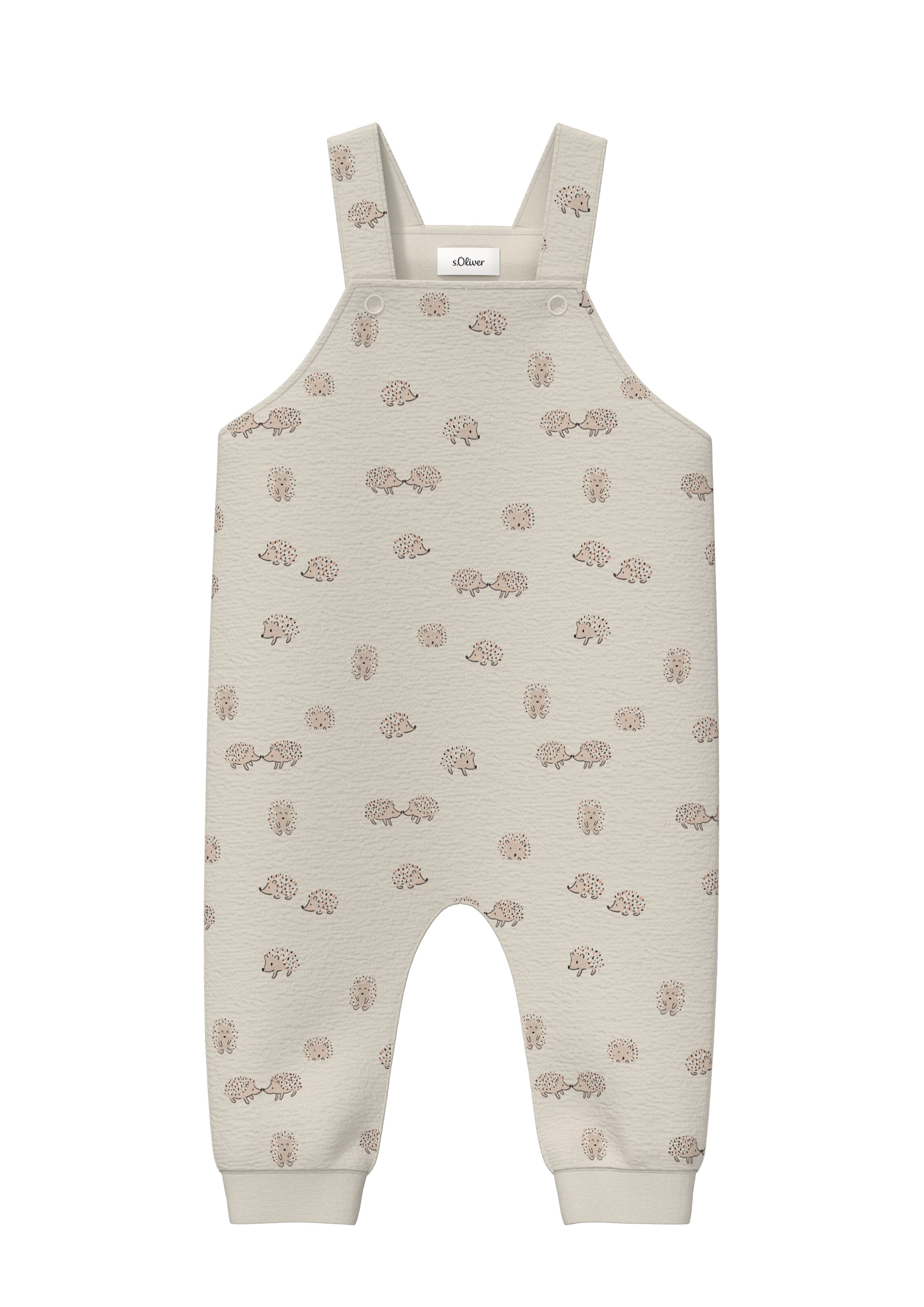 s.Oliver Regular Latzhose in Beige: Vorderseite