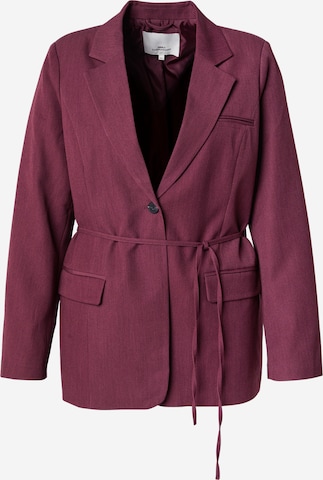 purpurinė ONLY Carmakoma Švarkas 'CARHATTIE': priekis