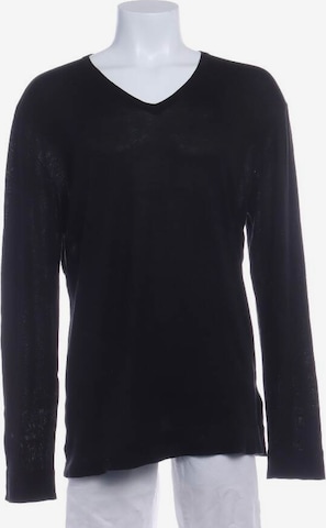 ARMANI Sweater & Cardigan in XXL in Black: front