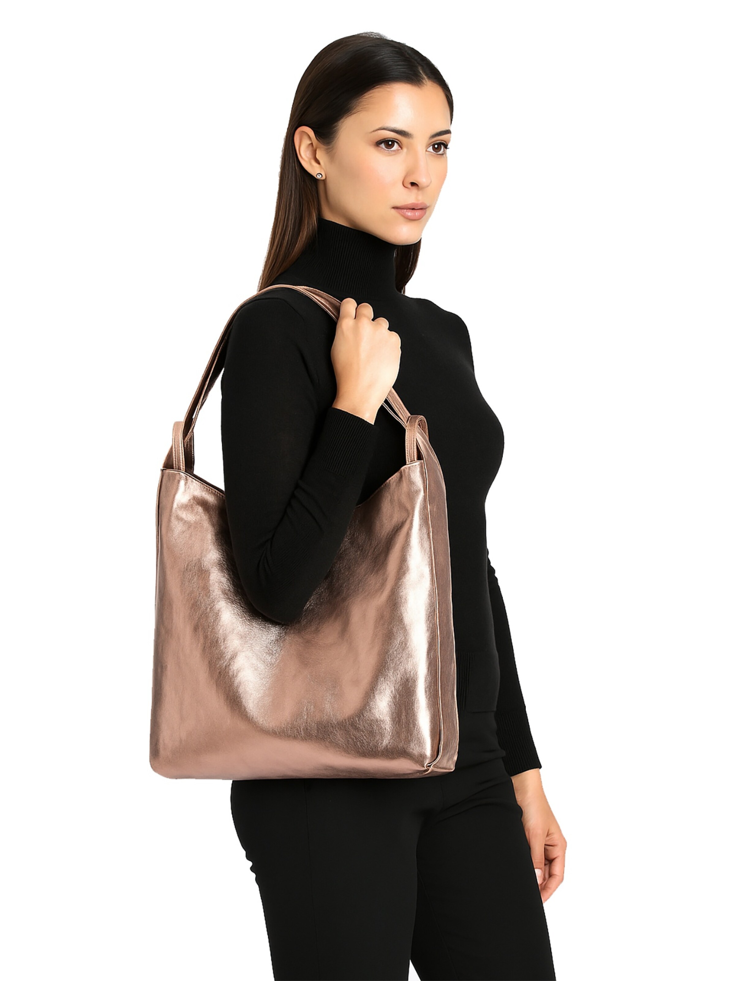 Gave Lux Backpack in Bronze: front