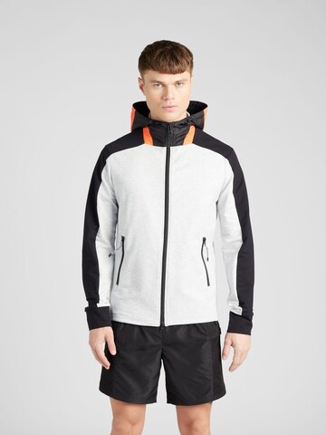 Bogner Fire + Ice Zip-Up Hoodie 'BILL 3' in Grey: front