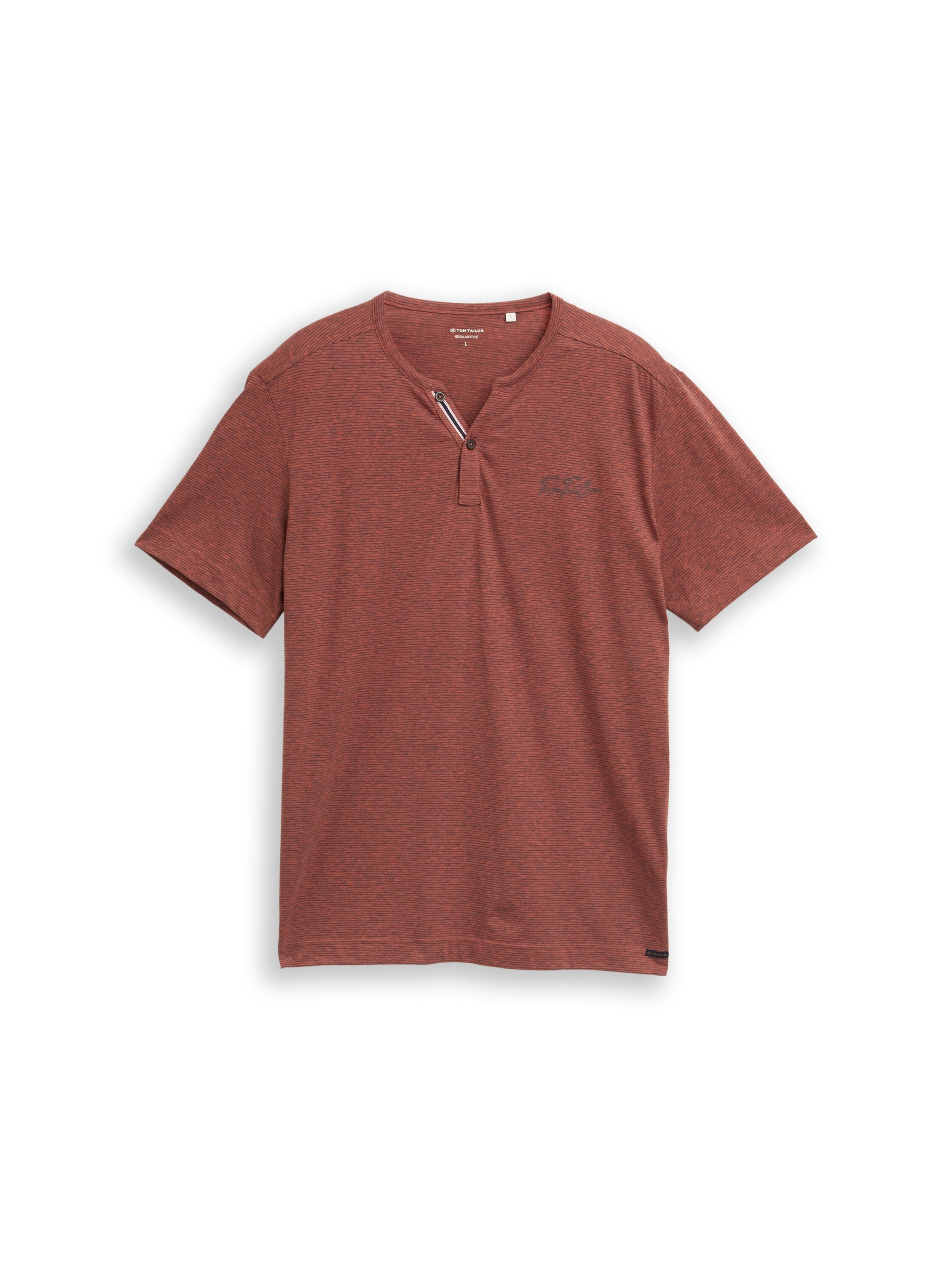 TOM TAILOR Shirt in Orange: front