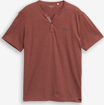 TOM TAILOR Shirt in Orange: front