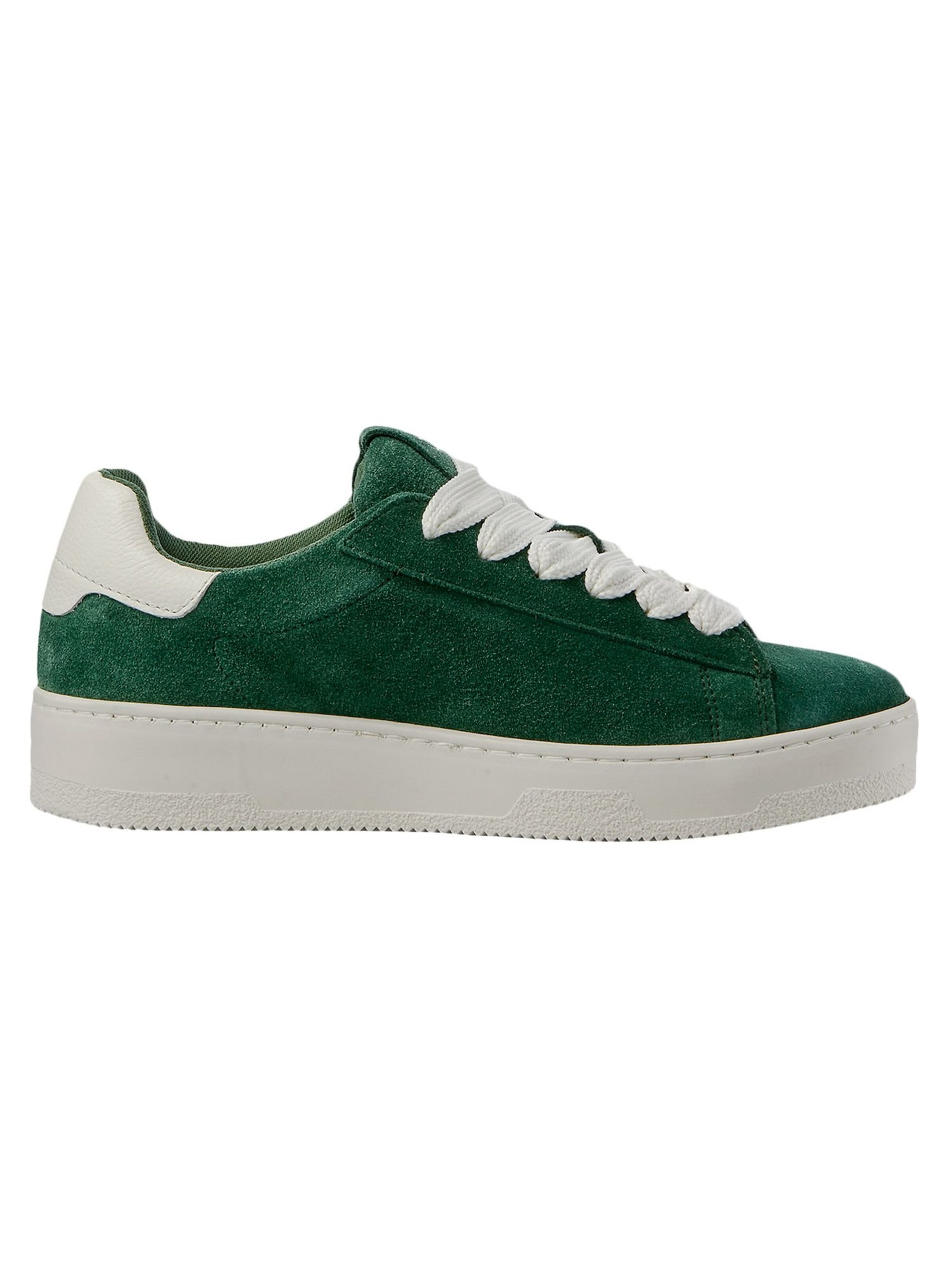 Baskets basses Tamaris en vert