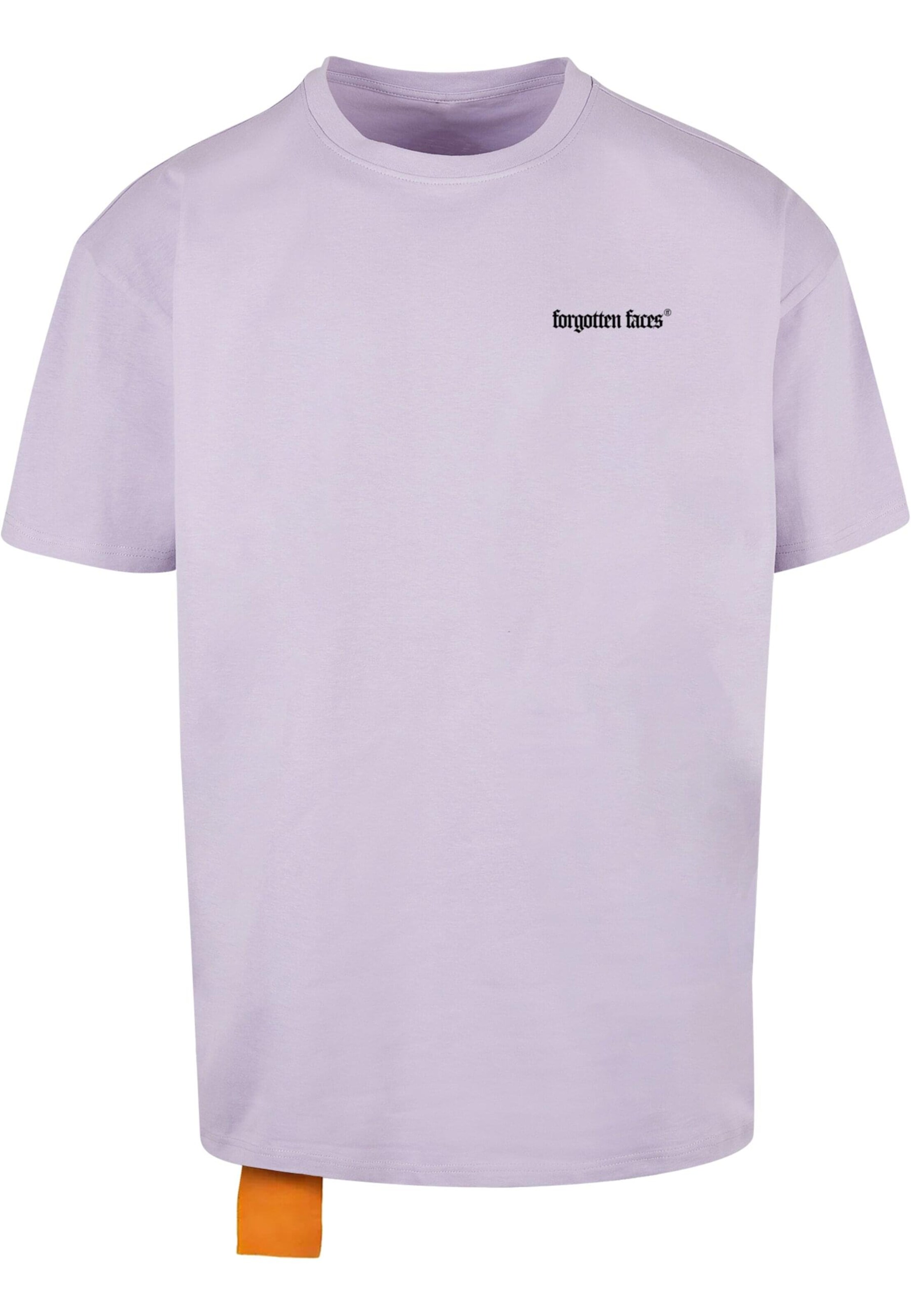 Maglietta 'Ancient Tiger Mask' di Forgotten Faces in lilla: frontale