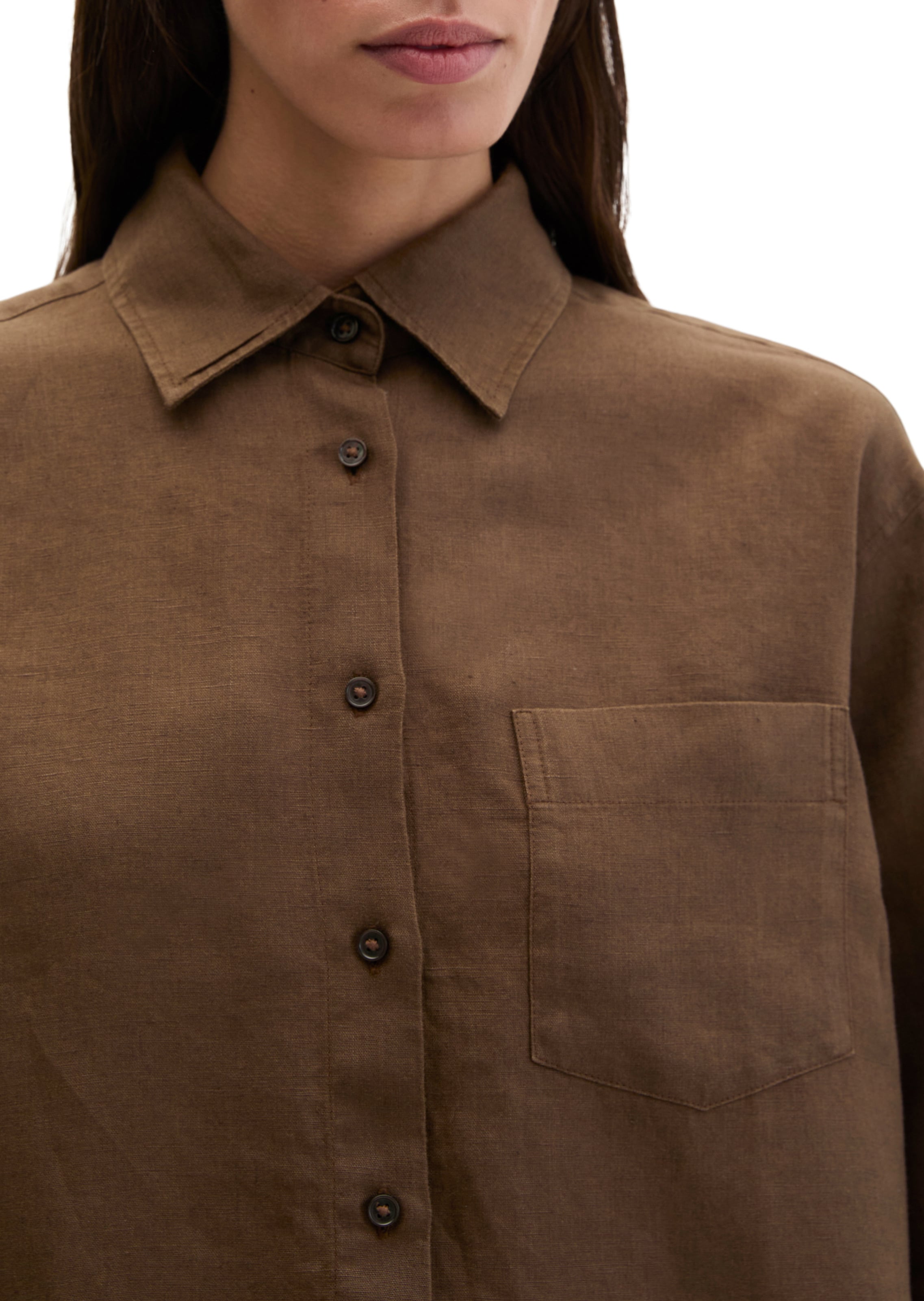 Marc O'Polo Blouse in Brown