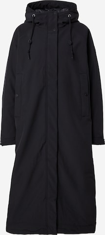 ICEPEAK Outdoormantel 'Adamas' in Schwarz: Vorderseite