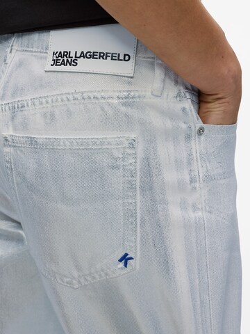 Regular Jean KARL LAGERFELD JEANS en argent