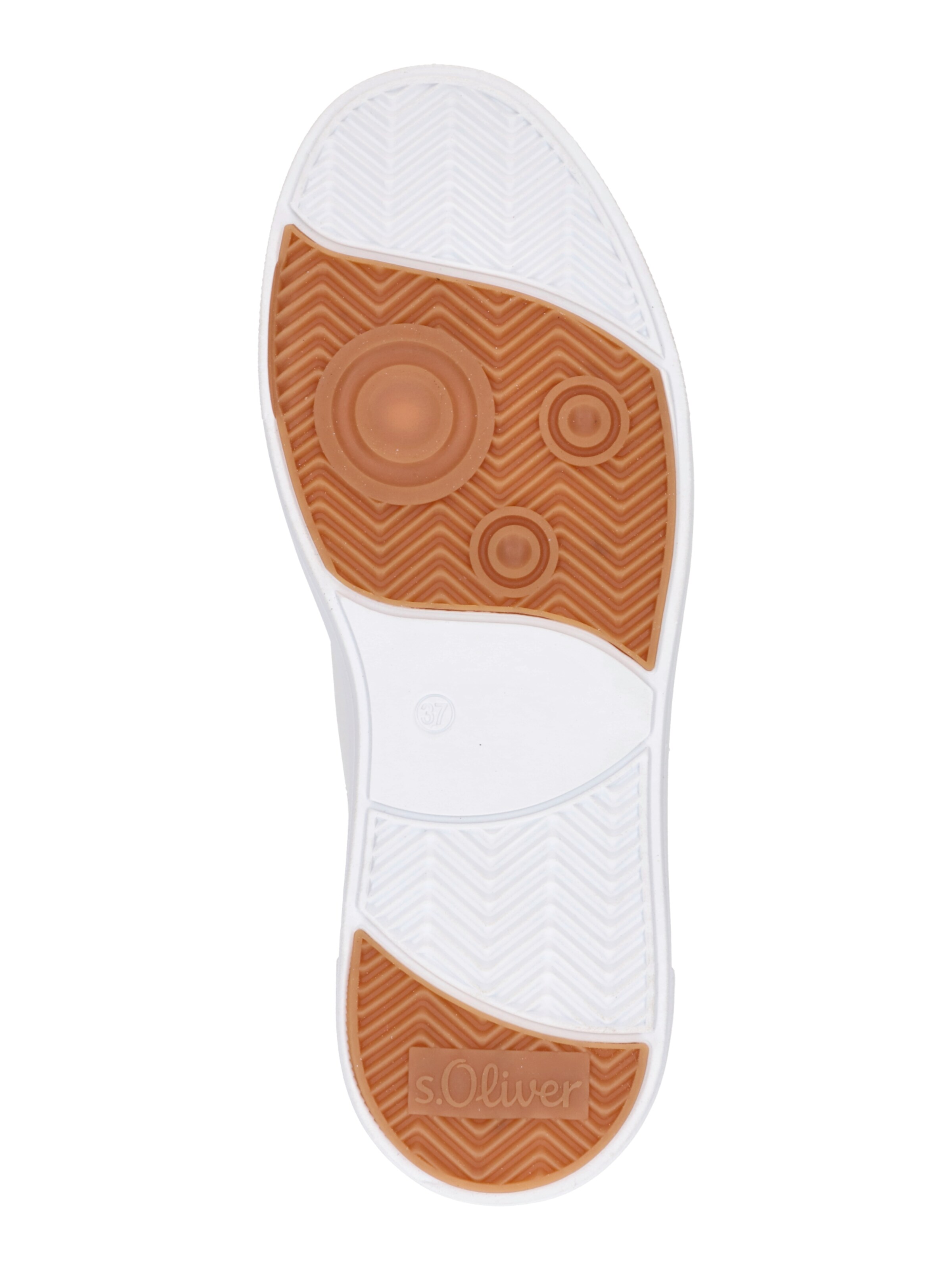 s.Oliver Platform trainers in White