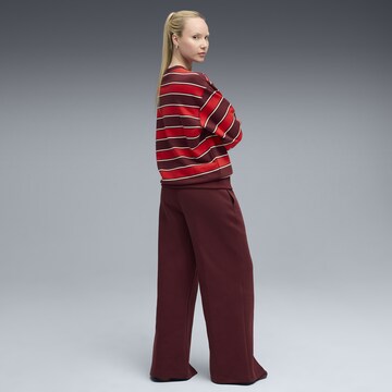 PUMA Loosefit Broek in Rood