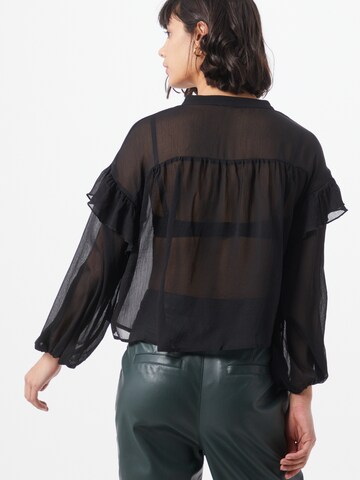 Cotton On Blouse 'Stormy Night' in Black