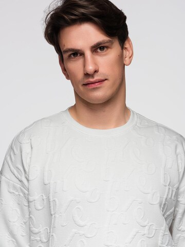Ombre Sweatshirt 'B1712' in Wit