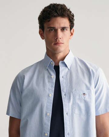 GANT Regular fit Overhemd in Blauw