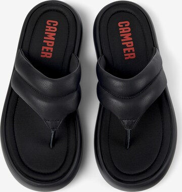 CAMPER T-Bar Sandals 'Pelotas Flota' in Black