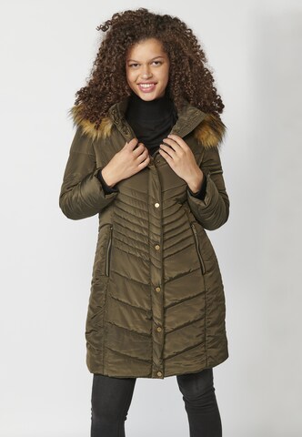 KOROSHI Winter jacket in Green