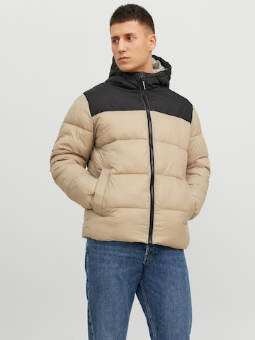 Giacca di mezza stagione 'Toby' di JACK & JONES in beige: frontale