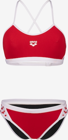 Bikini 'ICONS' di ARENA in rosso: frontale