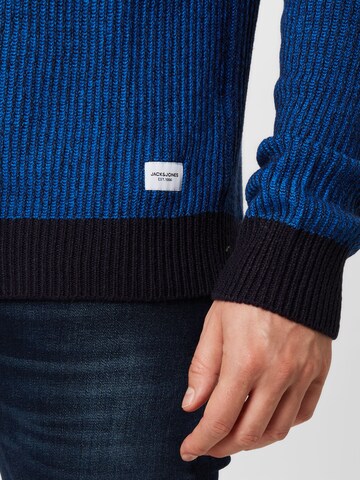 JACK & JONES Pullover in Blau