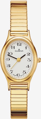 DUGENA Analog Watch in Gold: front