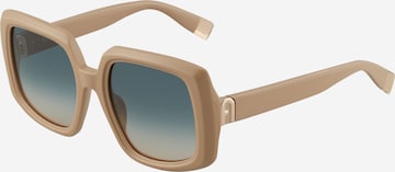 FURLA Солнцезащитные очки 'SFU709' в Бежевый: спереди