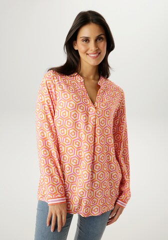 Aniston SELECTED Blouse in Orange: front