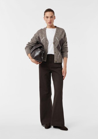 Wide Leg Jean COMMA en marron