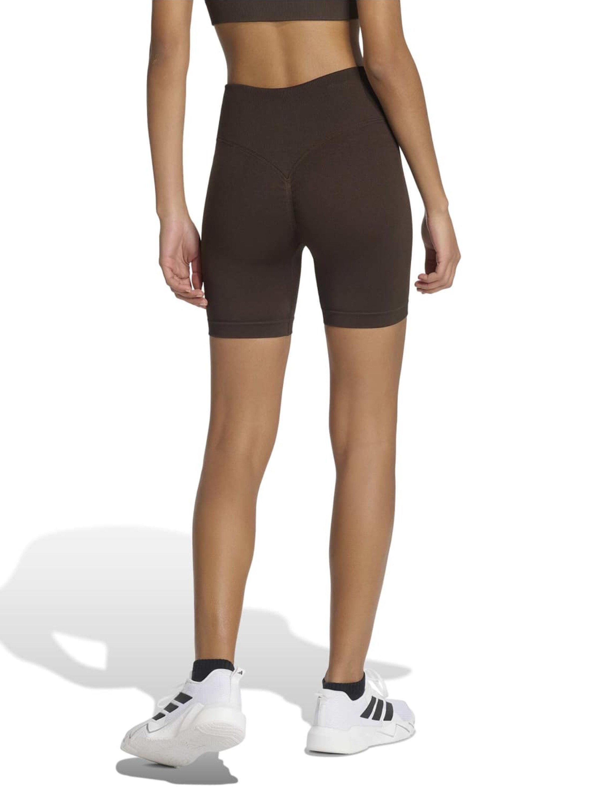 ADIDAS PERFORMANCE - Skinny Calças de desporto em castanho