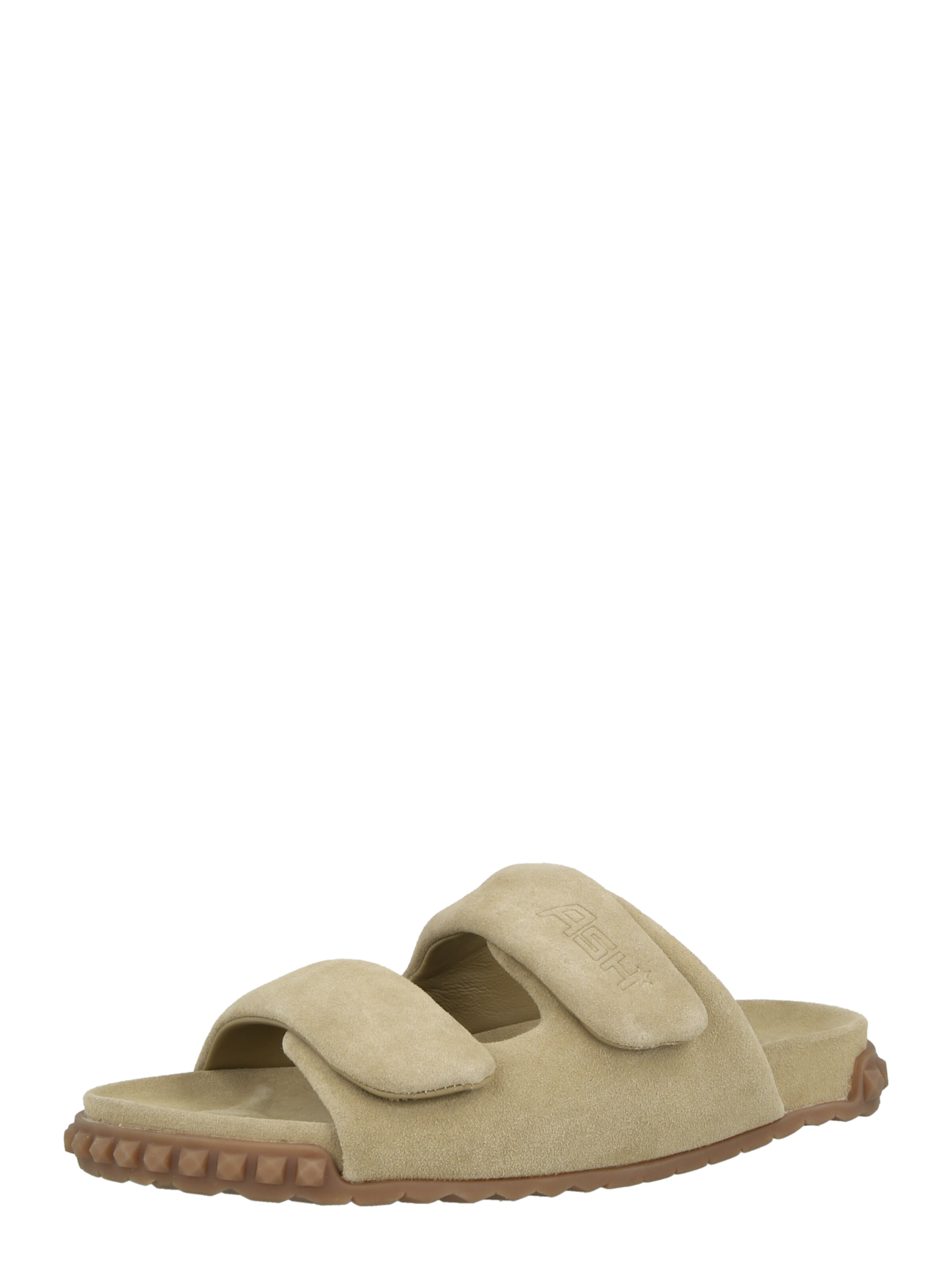 ASH Pantolette 'TWIST01' in Braun: Vorderseite