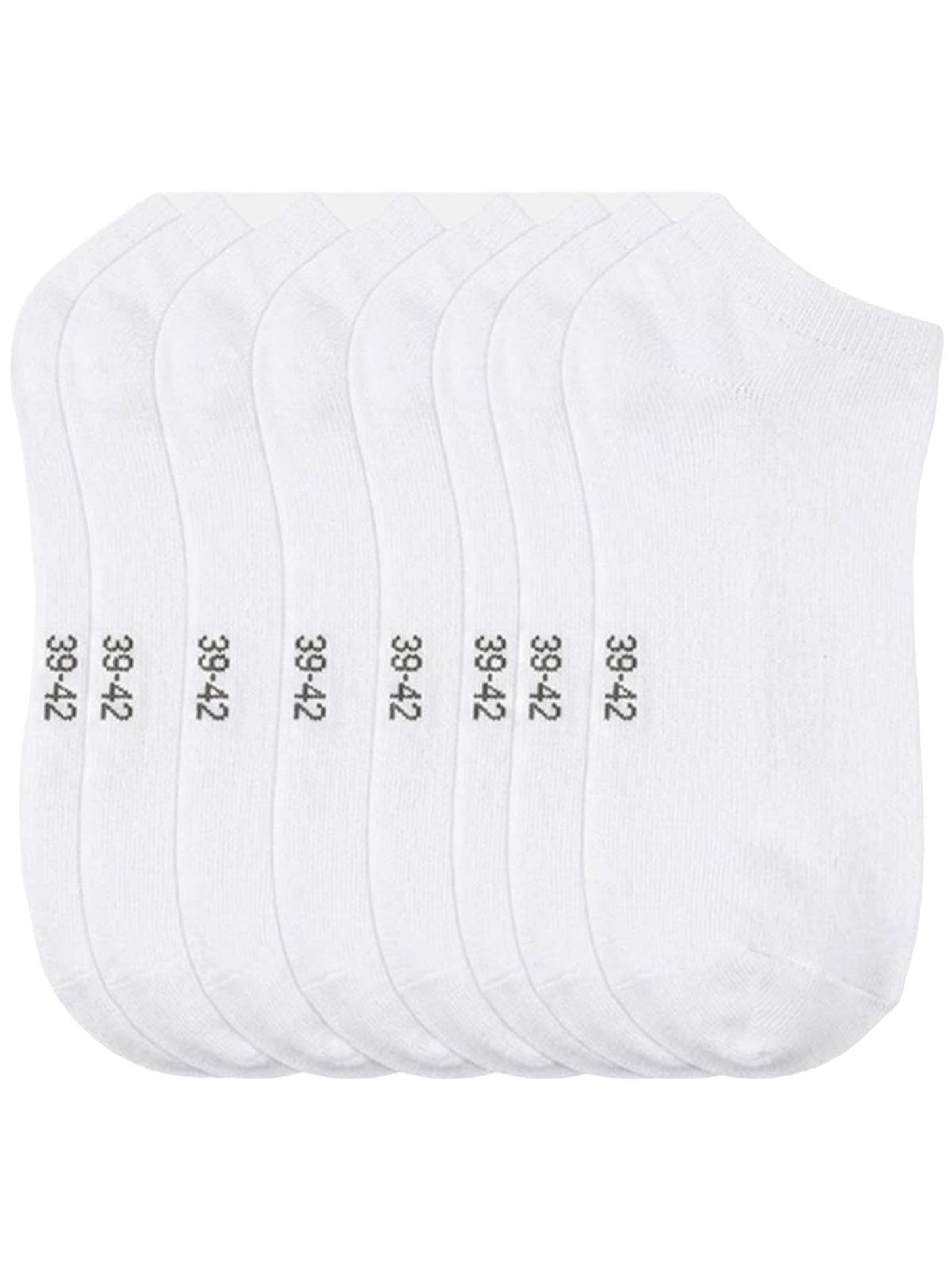 El Sueno Socks 'Sneaker Socken' in White: front