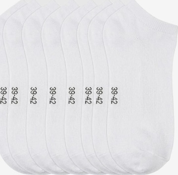 El Sueno Socks 'Sneaker Socken' in White: front