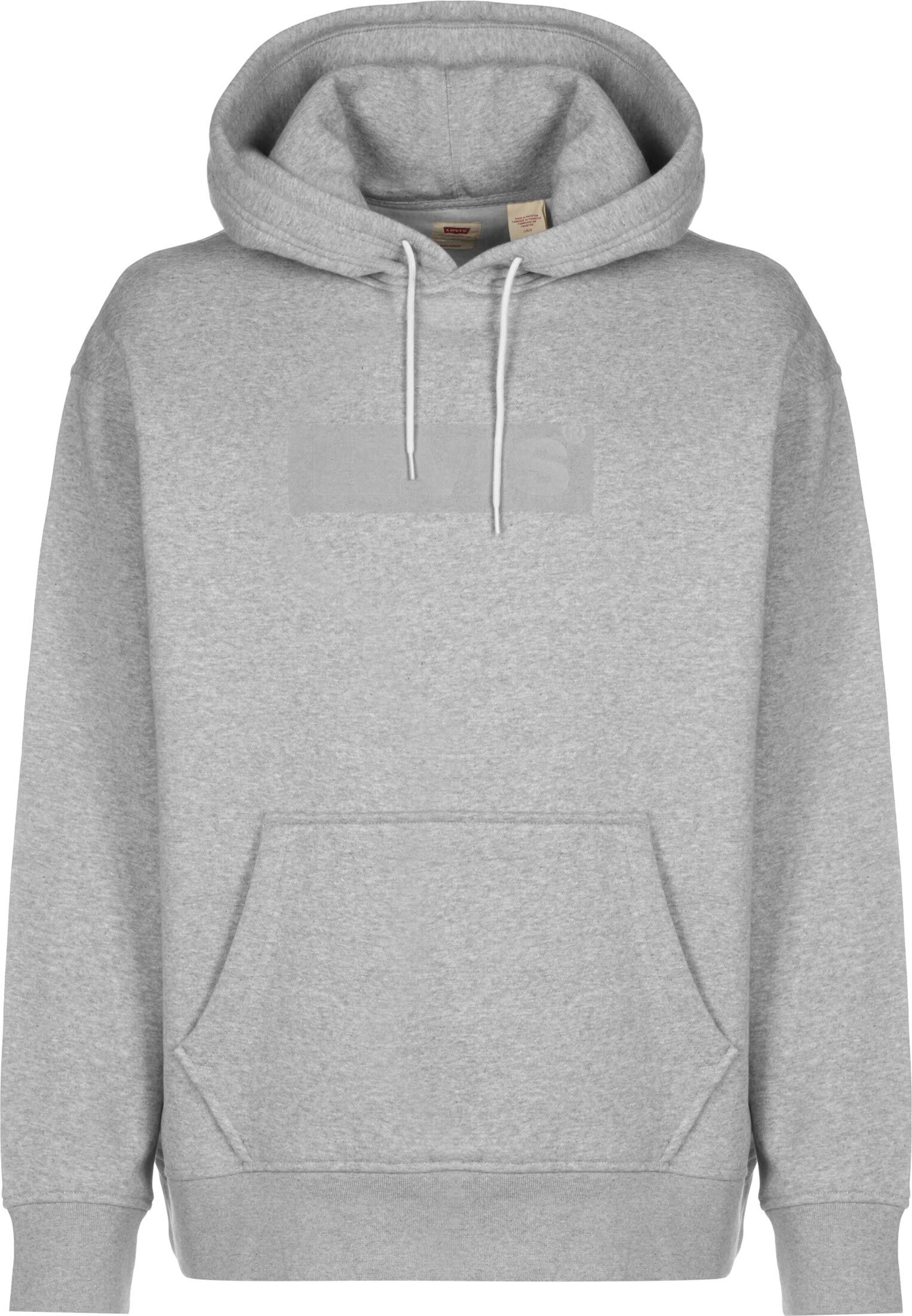 LEVI'S ® Sweatshirt in Grijs: voorkant