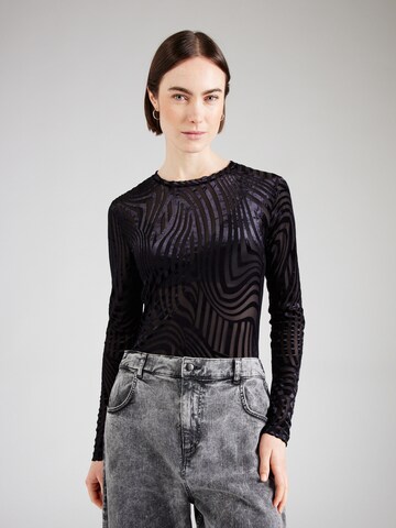 Maglietta 'BY SHIRLEY' di b.young in nero: frontale