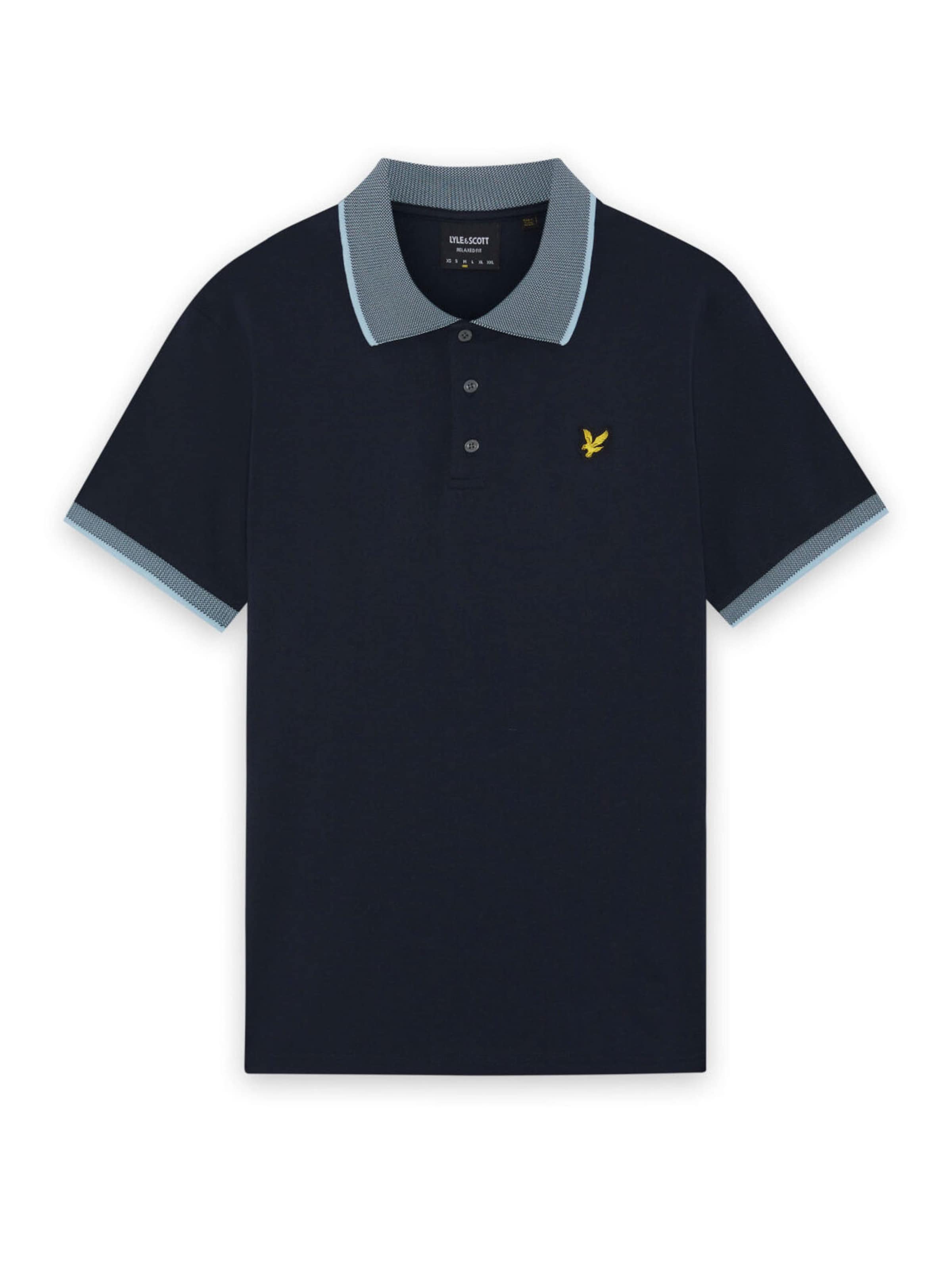 Lyle & Scott Bluser & t-shirts 'Birdseye' i blå: forside