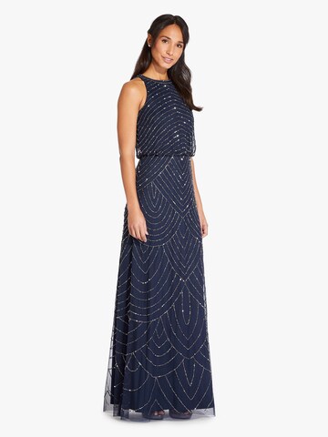 Adrianna Papell Evening Dress in Blue: front