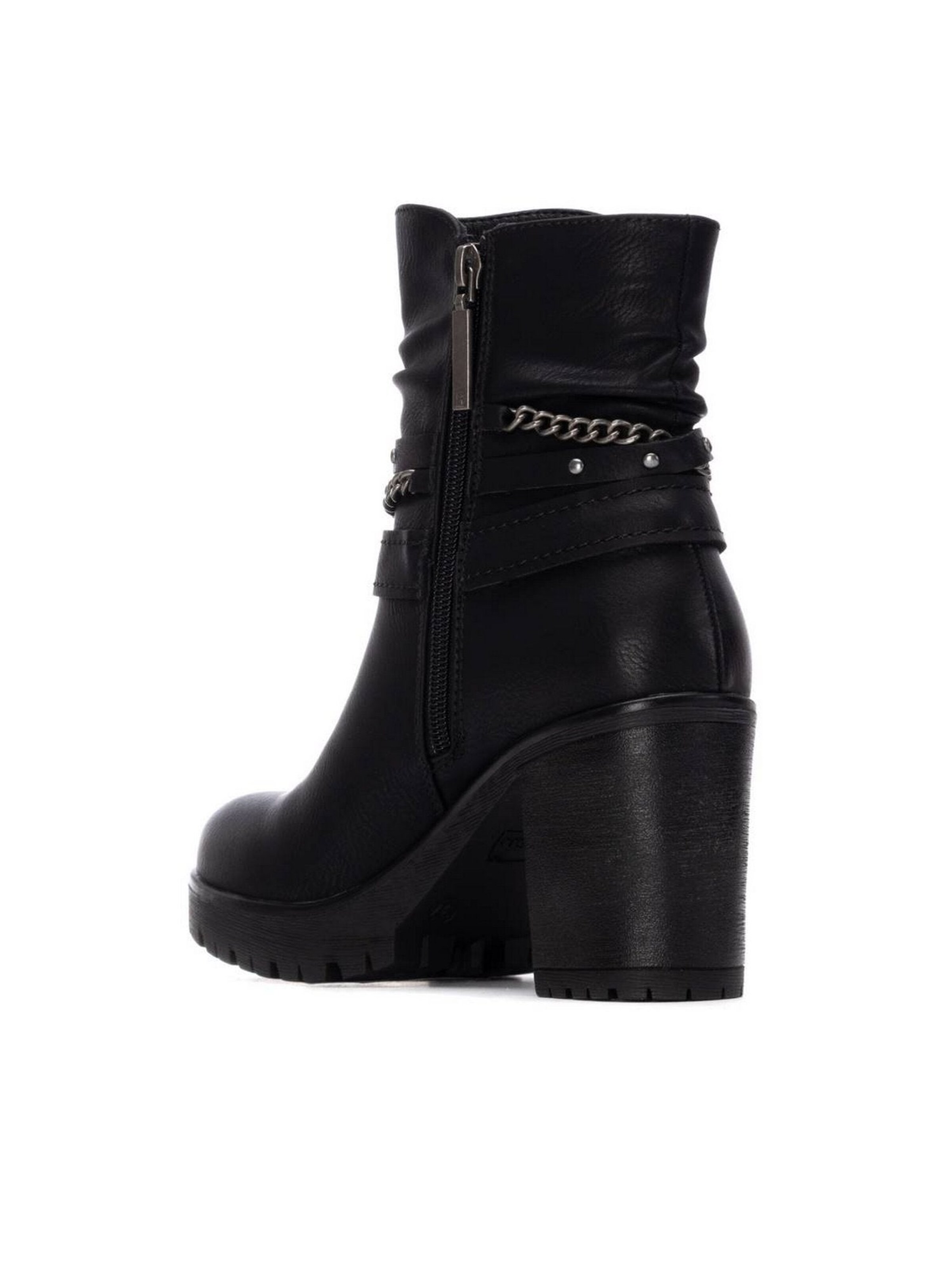 Stivale stringato 'Tronchetto Tacco- 172917' di Refresh in nero