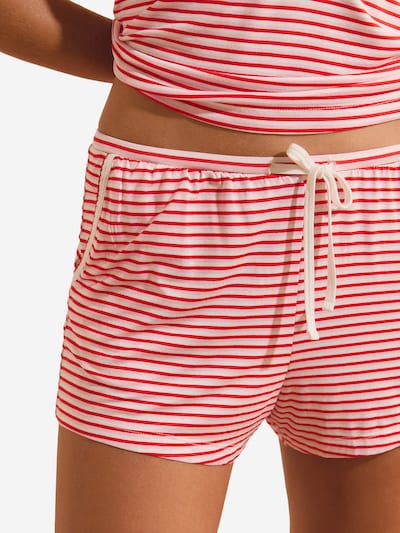 Pantaloncini da pigiama 'Vicky' in XS ETAM di colore rosso, Visualizzazione prodotti