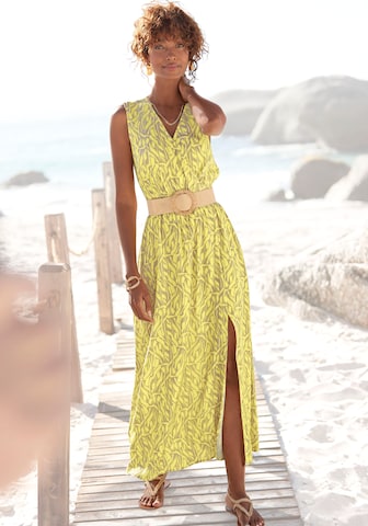 BUFFALO Φόρεμα παραλίας σε πράσινο: μπροστά