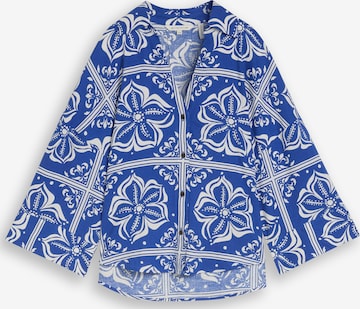 TOM TAILOR Bluza | modra barva: sprednja stran