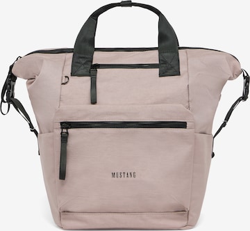 MUSTANG Backpack 'Agios' in Grey: front