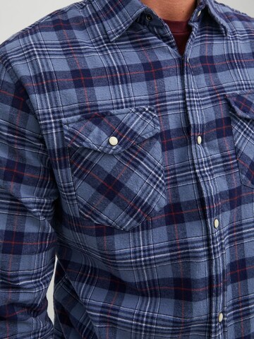 Regular fit Camicia 'Sheridan' di JACK & JONES in blu