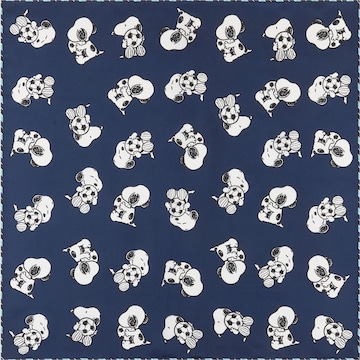 Foulard CODELLO en bleu : devant