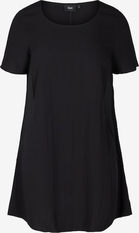 Zizzi Summer Dress 'Vmacy' in Black: front