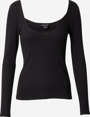 Monki Shirt in Black: front